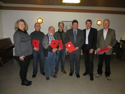 Christa Schäfer, Norbert Just, Helmut Koch, Hans Weinert, Klaus Herbel, Achim Bermel, Albert Weiler