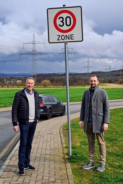 Achim Bermel (l.) und Jan Badinsky (r.) für Tempo 30