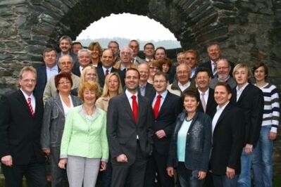 Die Stadtratskandidaten der SPD Andernach.