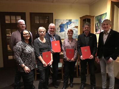 Von links nach rechts: Alexandra Riebesell Schriftführerin, Markus Hickmann stellvertretender Vorsitzender, Bärbel Gond