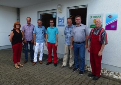 Von links: von der SPD Fraktion der Verbandsgemeinde Vordereifel Andrea Loch, Thomas Braunstein und Herbert Keifenheim,