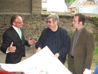 Achim Hütten, Gottfried Busch und Clemens Hoch