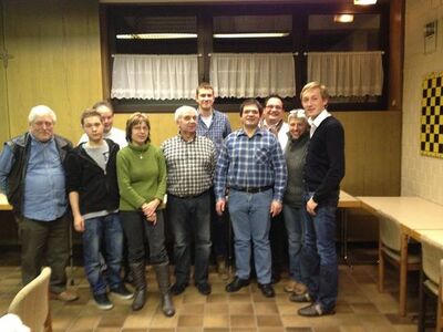 Der Vorstand der SPD Kruft mit Marc Ruland, MdL