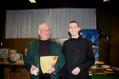 Wolfgang Schäfer und Benjamin Kastner