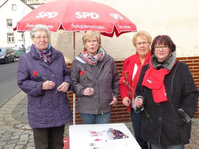 SPD Frauen am Infostand