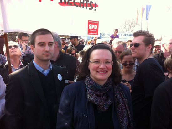 Demo gegen Rechts 2012